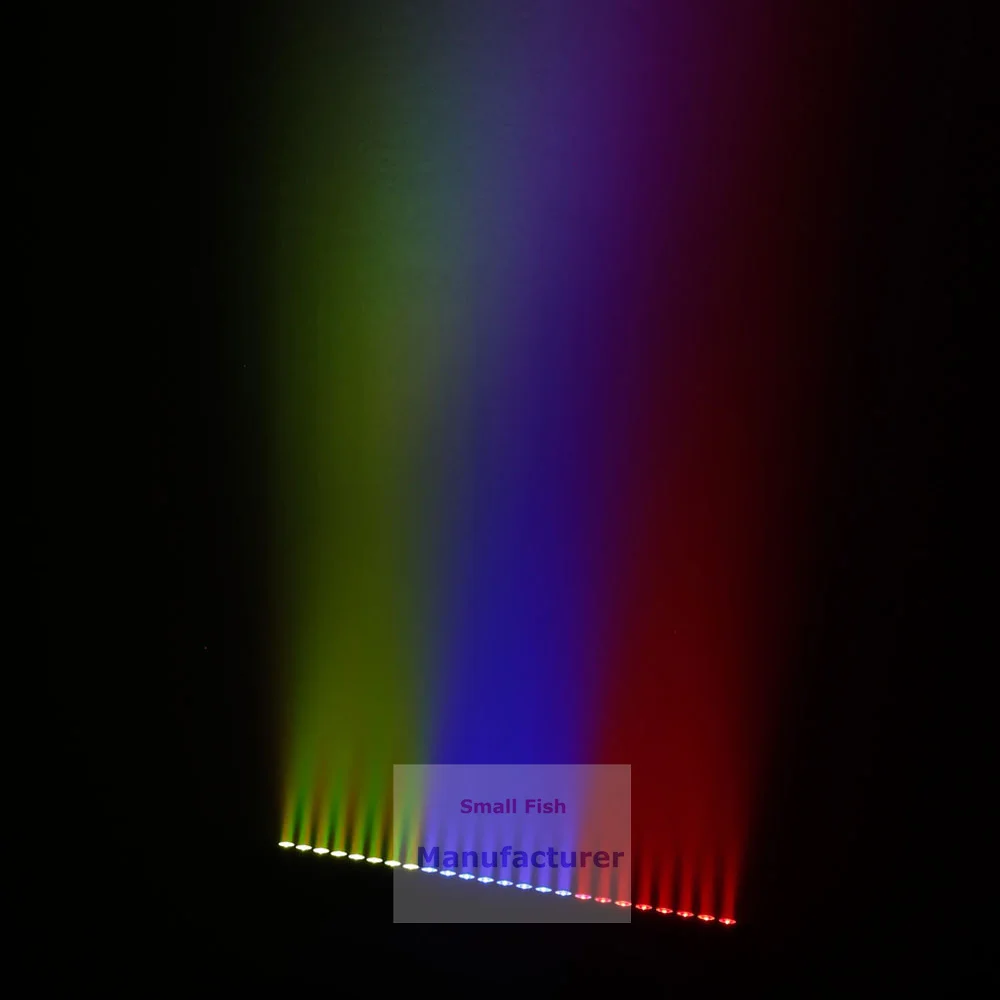 6 шт./лот, 24X4 Вт, RGBW, четырехцветный светодиодный светильник для прожектора, для помещений, DMX, светодиодный светильник для сцены, угол луча 35 градусов