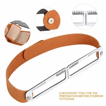 

Makeup Eyebrow Measure Shaping Tape Set Disposable Eyebrow Stencils Tattoo Accesories Microblading Measure Eyebrow Guide Ruler