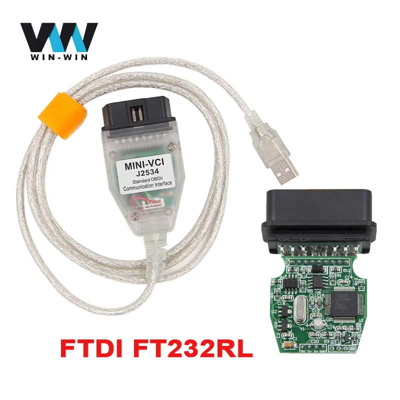 Prix pour Pour Toyota V12.00.127 MINI VCI J2534 Avec FTDI FT232RL Puce De Diagnostic Interface TIS Techstream minivci J2534 OBDII OBD2 Câble Prix pour Pour Toyota V12.00.127 MINI VCI J2534 Avec FTDI FT232RL Puce De Diagnostic Interface TIS Techstream minivci J2534 OBDII OBD2 Câble