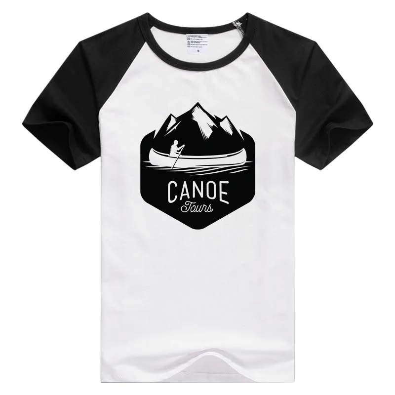 Buy Kayak Logo Kayaking Canoe short sleeve casual Men