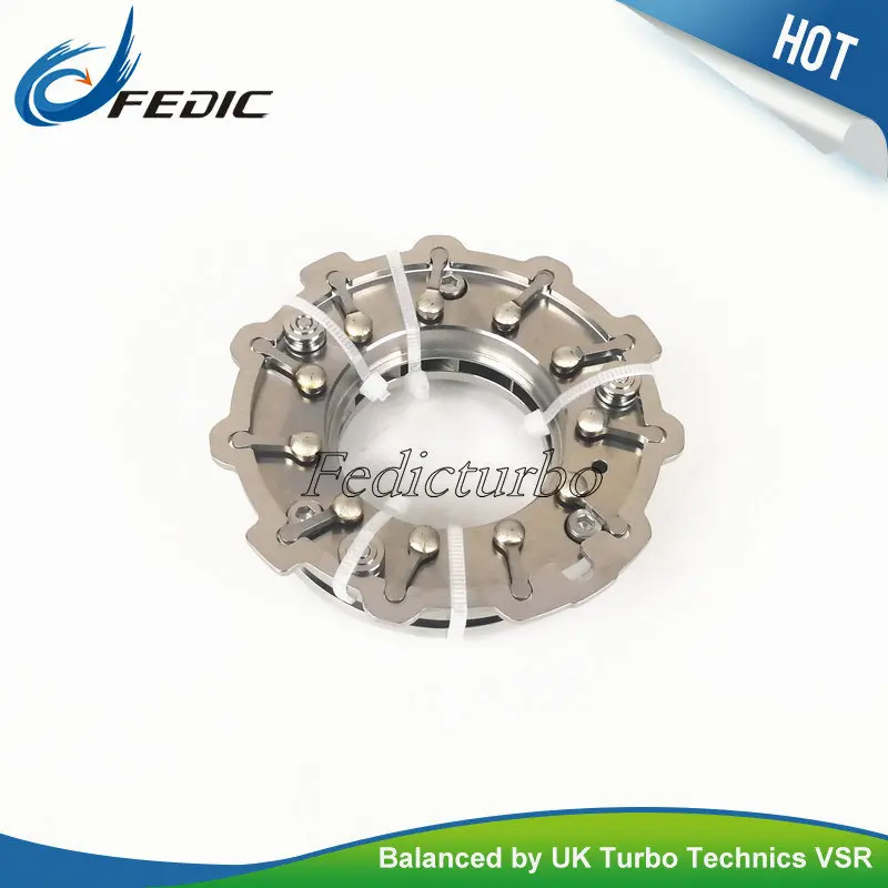 

Turbocharger nozzle ring GT1749V 717478 7787626G Turbo VNT for BMW 320D X3 2.0D 110Kw 150HP E46 E83 E83N M47TU 2001-