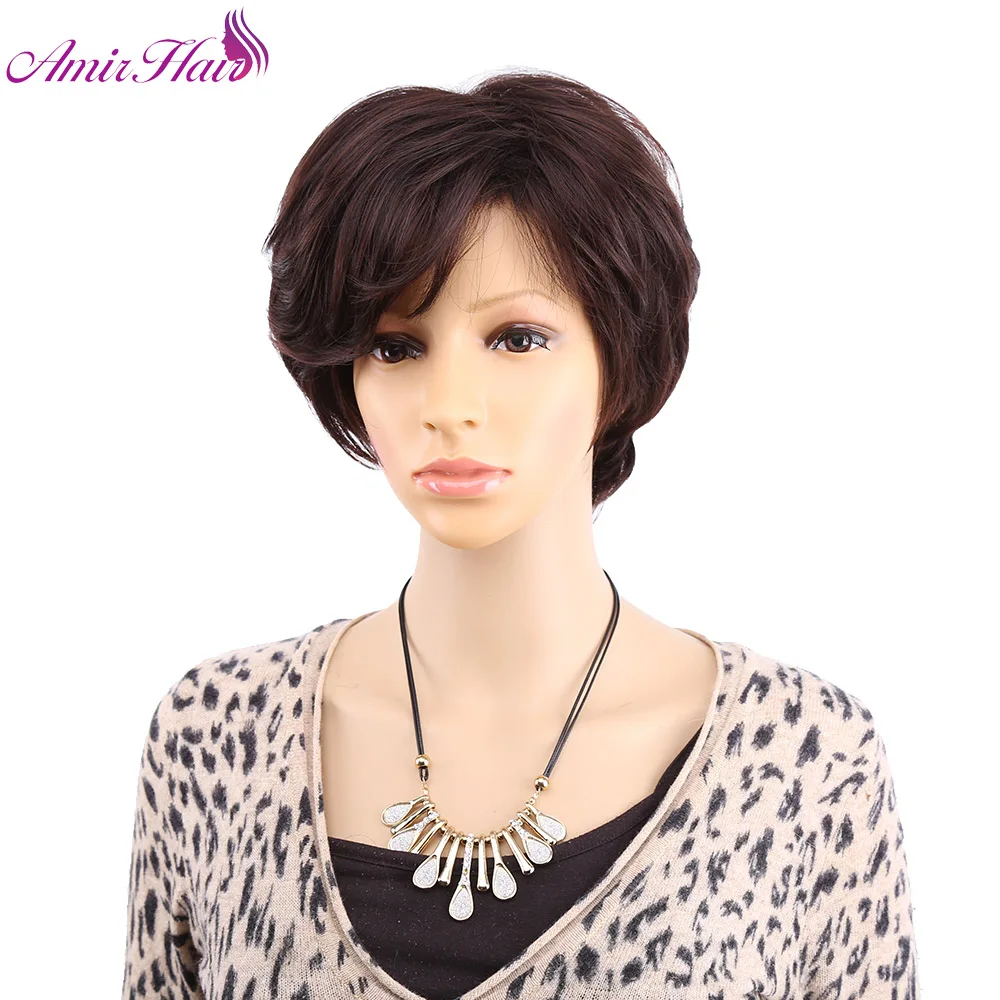 Amir Hair Natural Straight Hair Short Wig For Women Hairstyles