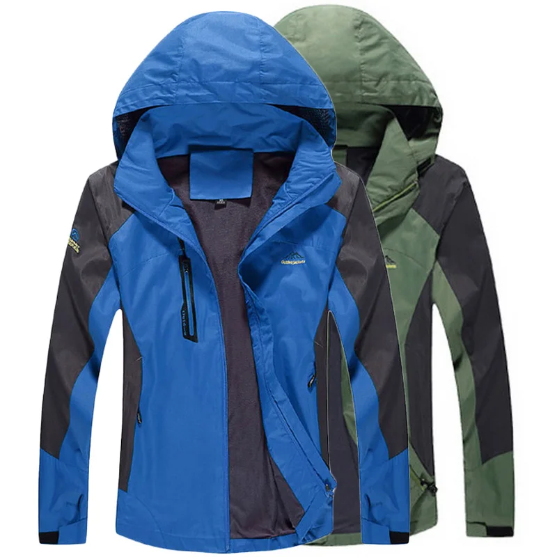 CavalryWalf New Outdoor Waterproof Hiking Jackets Men Climbing Mountain