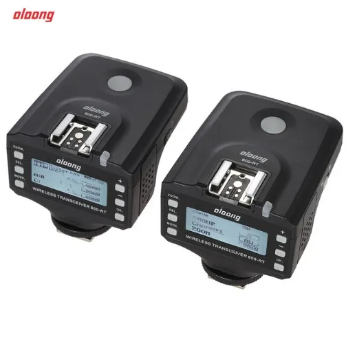 

Oloong 800-RT TTL 1/8000s Wireless Remote Transceiver Transmitter Receiver Flash Trigger for Canon 580 600 Speedlite for Nikon