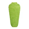 Ultralight Lengthened Mummy Sleeping Bag White Goose Down Outdoor Camping Sewn Through Black&Green 200x80cm ► Photo 2/6