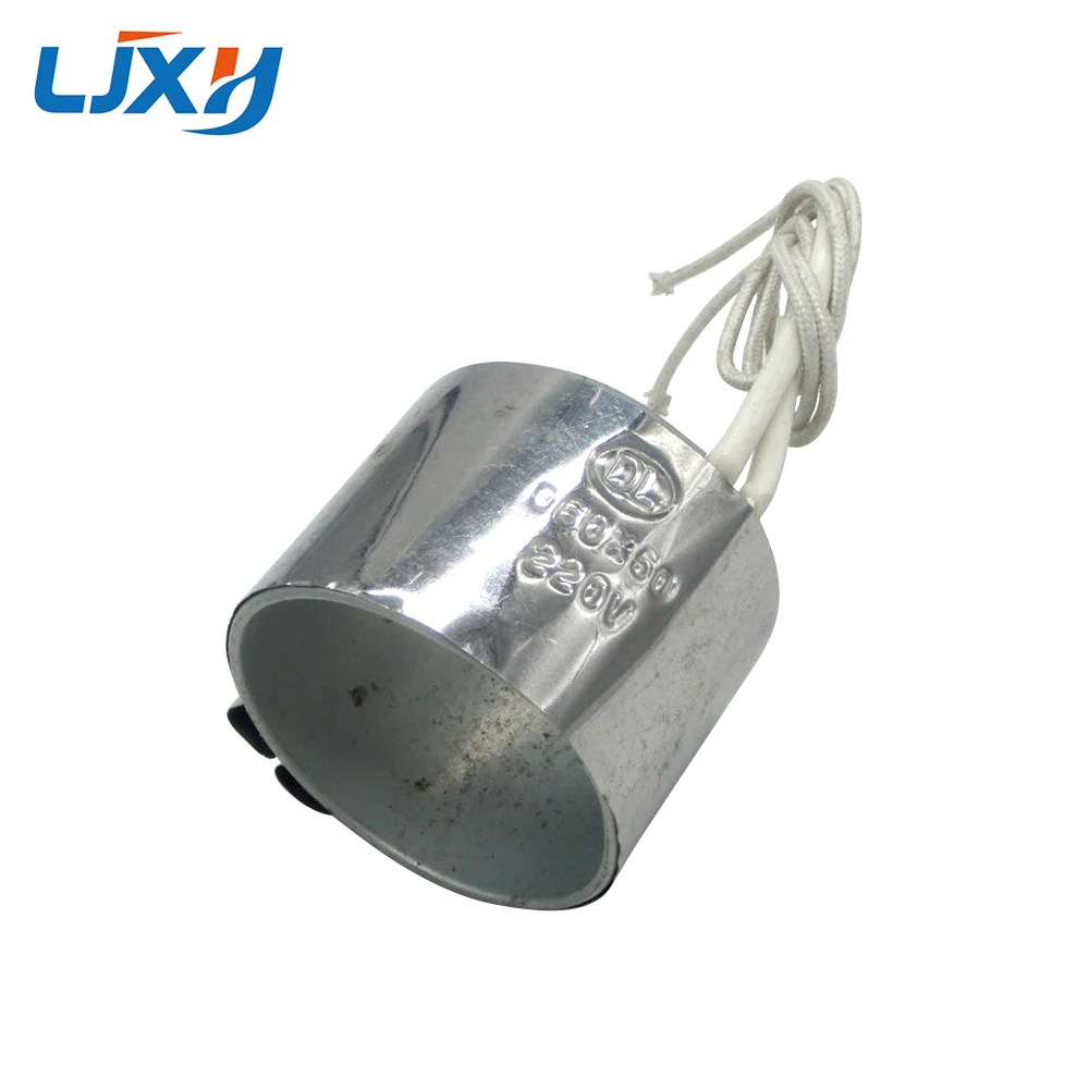 LJXH 140 Вт/170 Вт/200 Вт/230 Вт 220 В ленточный нагреватель 60x25 мм/30 мм/35 мм/40 мм Нагревательный элемент из нержавеющей стали для машины для литья пластика
