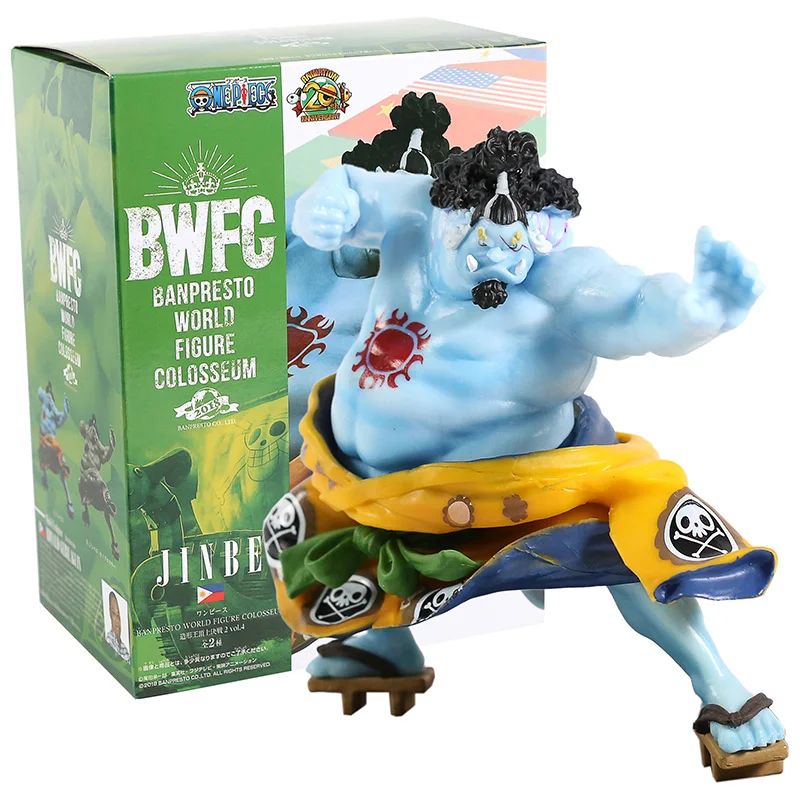 Одна штука Jinbei Jinbe Banpresto World Figure Колизей BWFC 2 фигурная фигурка игрушка