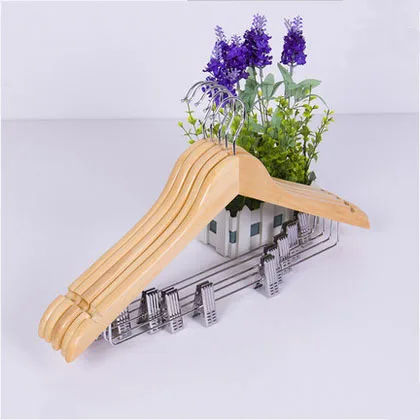 !!High Quality Factory Direct Sell Clothes Wooden Hanger Coat Wood Hangers Multifunctional Hanger On Sale