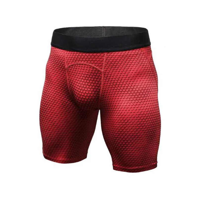 

Men New Fitness Short Mens Bodybuilding Short pants Compression Fitness Quick drying Shorts Jogger Gyms Men Tight Short