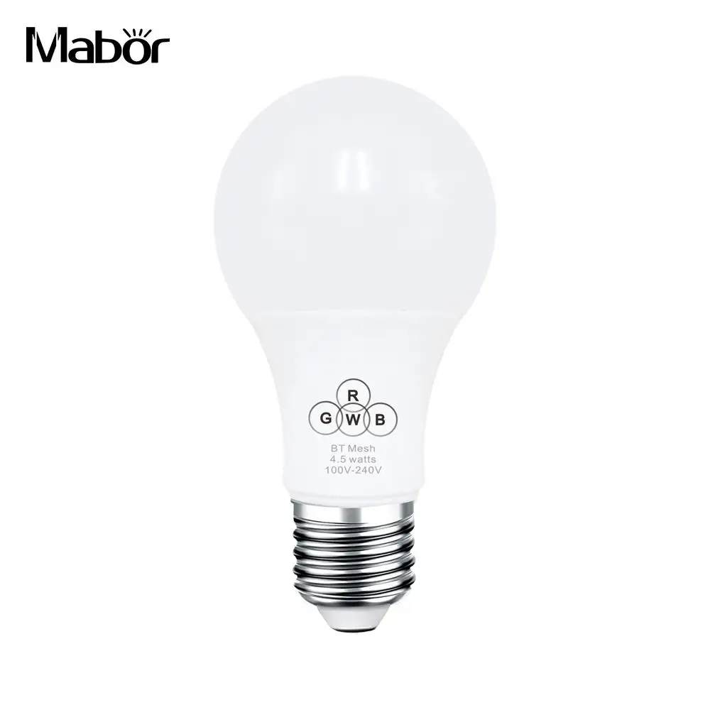 

Bluetooth LED Bulb Lamps E27 7W RGBW Smart Light Bulbs APP Remoto Control Party Home Decor Led Lamp Lampada Bombillas
