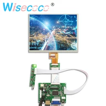 HDMI/VGA/AV Controller Driver Board+8 inch HE080IA-01D 1024*768 IPS high-definition LCD Display For Raspberry Pi 3B 2 1 DIY vga av of lcd controller board support 8 inch led module