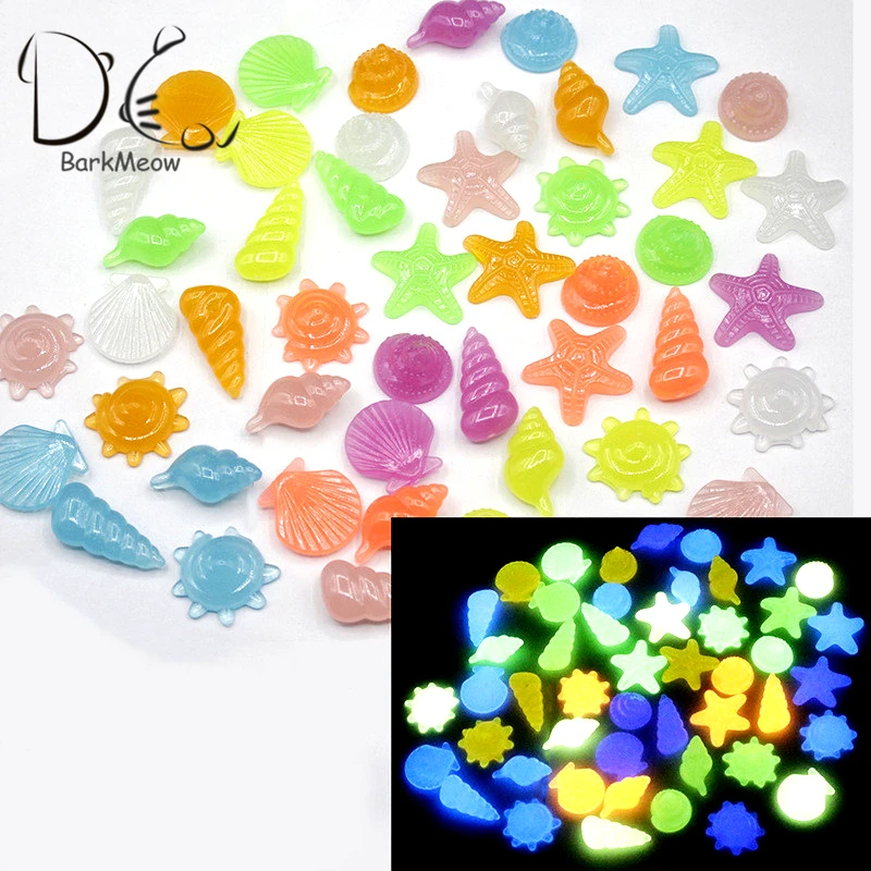 

BarkMeow 80pcs/bag Marine Organism Stone Aquarium Substrate Fish Natural Tank Bottom Sand Landscaping Decorate BMDS07