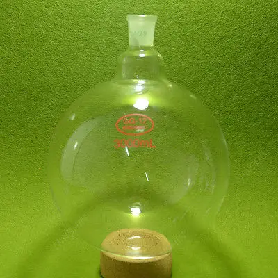 

Round Bottom Flask,RBF,3000ml,24/29,heavy Wall,single Neck,lab RBF