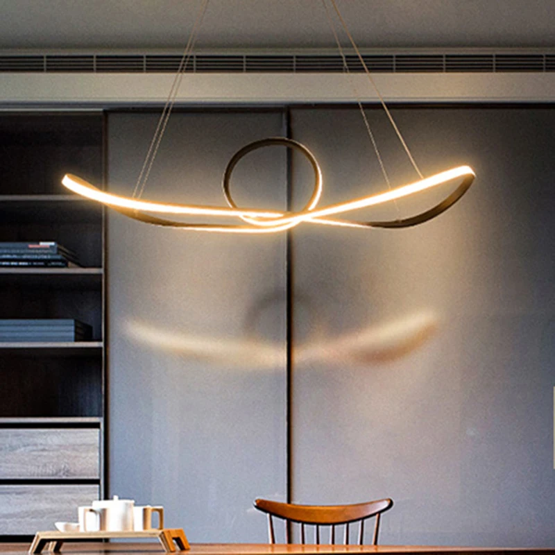 Креативный современный светодиодный подвесной светильник для кухни, гостиной, подвесной светильник для столовой, бара