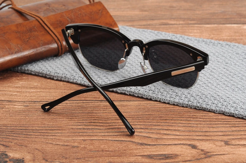 Японский бренд, дизайнерские ацетатные поляризованные солнцезащитные очки для мужчин и женщин, для улицы, для вождения, Винтажные Солнцезащитные очки, летние, oculos UV400, Gafas Del