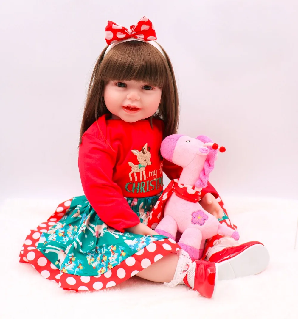 Reborn Baby Doll мягкая силиконовая кукла для девочек Doll|Куклы| |