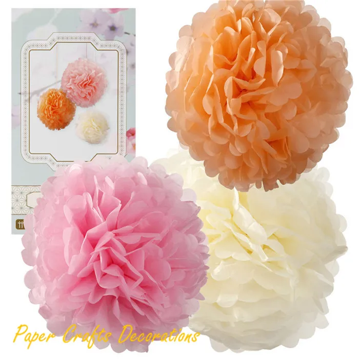 Folding Paper Flowers Craft 8 Petal Kids Crafts 16 Inch 40cm Hollow Out Paper Folding Fan For Wedding Tissue Fans Flowers Birthday