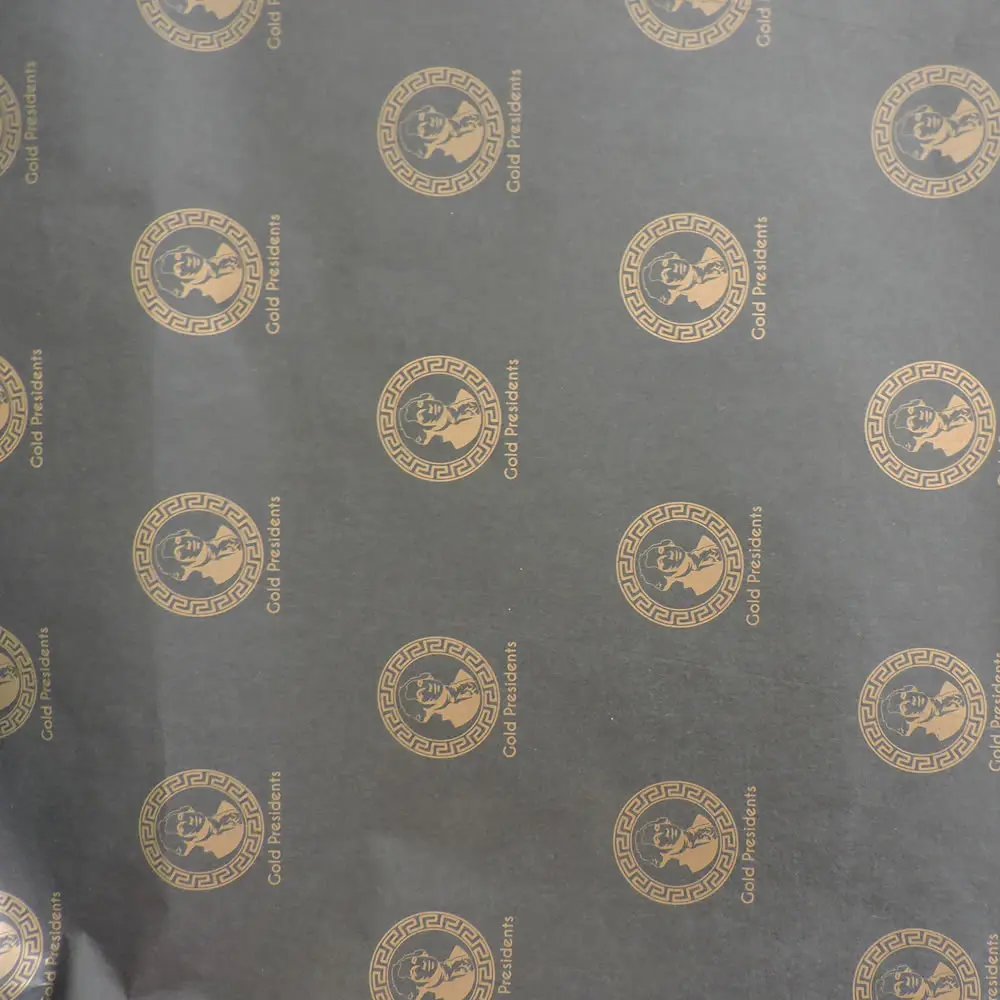 Заказной печатный логотип подарочная упаковочная папиросная бумага с упаковкой