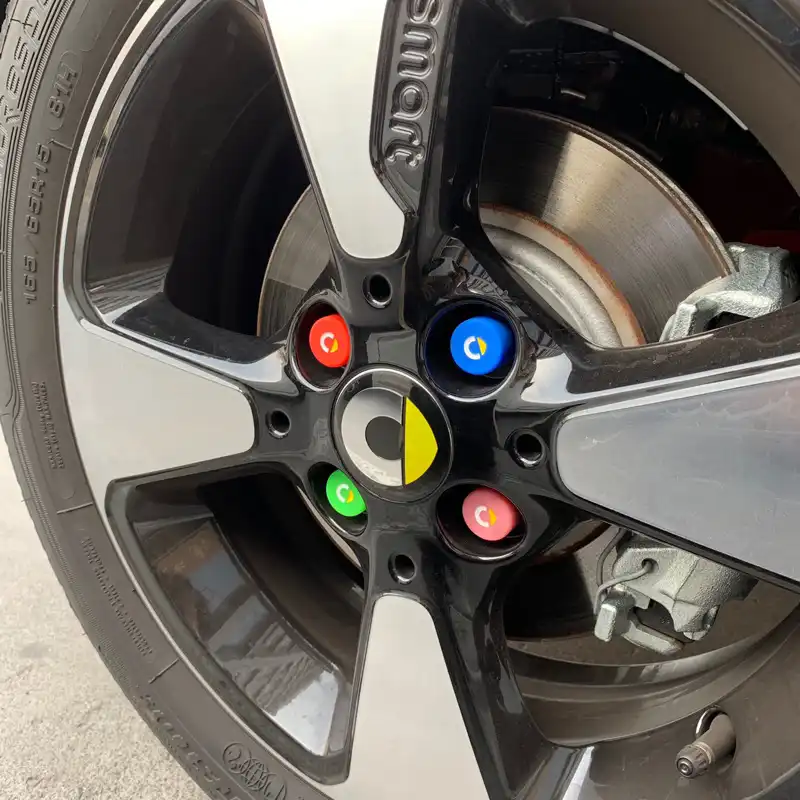Grigio Coperchio dado ruota 21mm 20pcs 21mm dado ruota auto mozzo auto protezione vite tappo coperchio antifurto