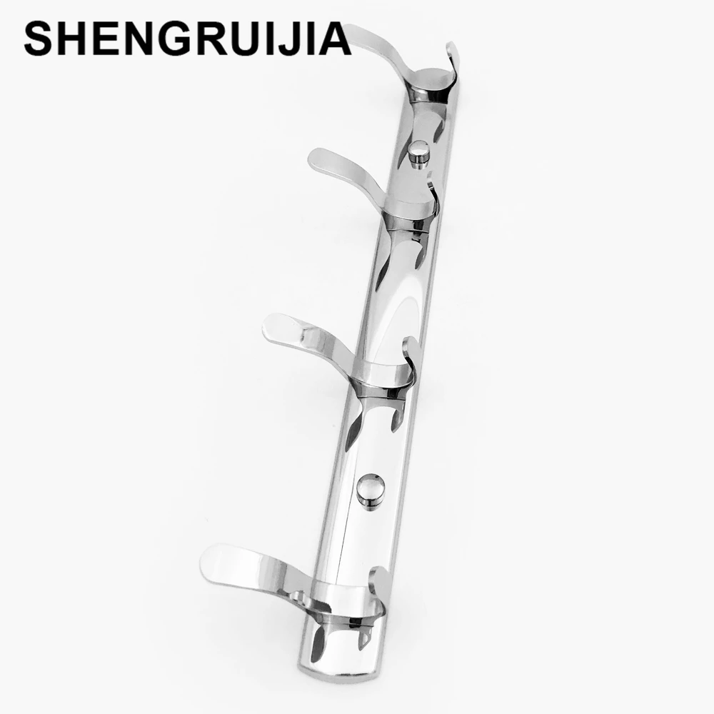 Zero shipping настенные крючки из нержавеющей стали для халата вешалка ванной комнаты