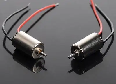 

High Torque RC Coreless Motor DC1.5-4.5V 7500RPM 6mm x 10mm 2 Pcs 610