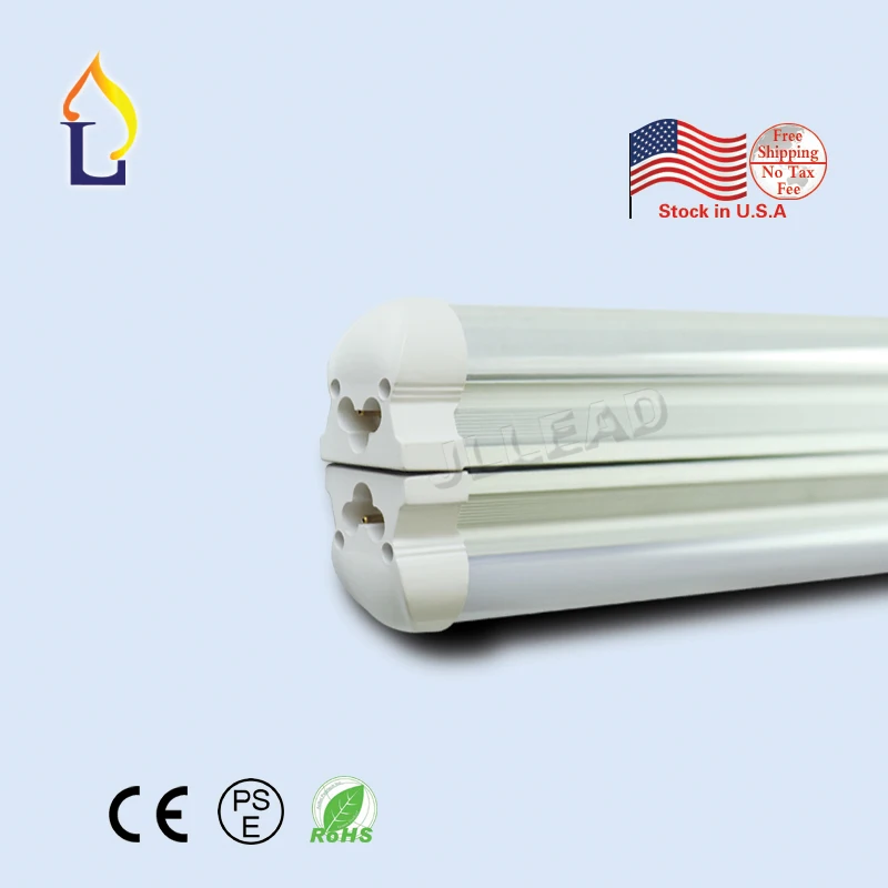 15 20 W-40 W 4ft 5ft 6ft 8ft T8 Встроенная светодиодная трубка свет комнатный светильник флуоресцентная лампа замена без нагрузки
