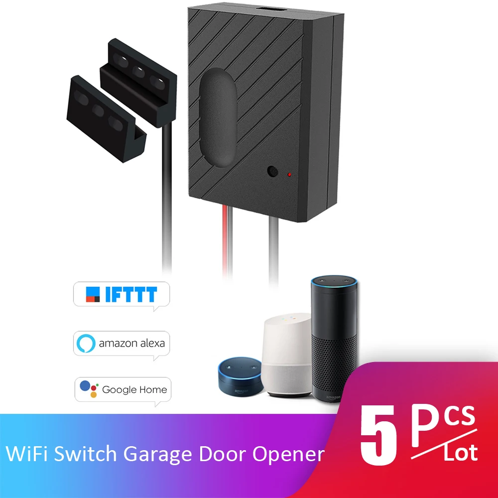 Buy 5pcs/Lot WiFi Smart Switch Garage Door Controller