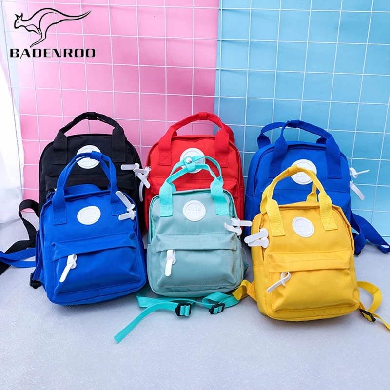 

Badenroo Canvas Women's Backpack School bag Children's Small Backpack for Adolescent Girls Female Parent-Child Backpack Mochila