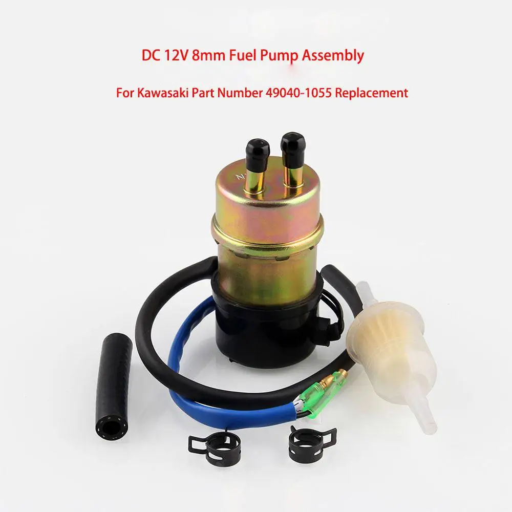LumiParty Motorcycle fuel pump for Kawasaki Professional for Kawasaki 49040-1055 Motorcycle Refit Tool Replaceable Fuel Pump r30