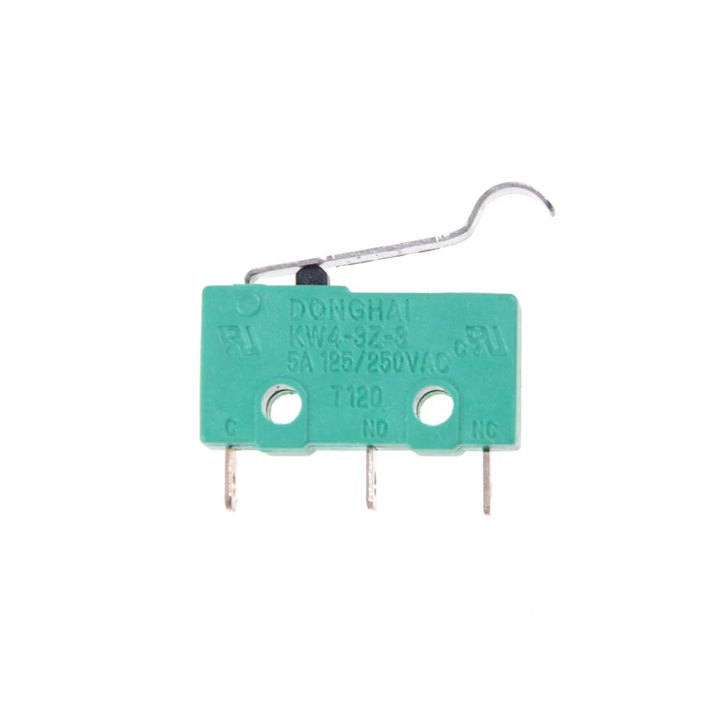 5 шт./лот Фотоэлементы микро переключатель KW4 концевой 3 контакта 5A 125V DC N/O N/C