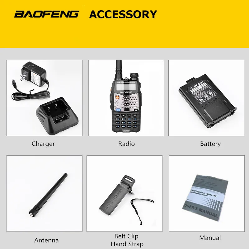 Walkie Talkie Baofeng UV-5RA Portable CB Radio UV5RA Dual 136-174 MHz & 400-520 MHz UV 5RA for Ham Hotel Commercial Security Use 3