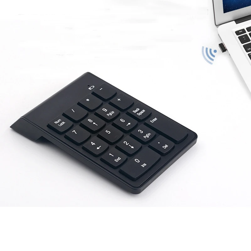 Беспроводная цифровая мини клавиатура 2 4 ГГц USB Для iMac/MacBook Air/Pro ноутбука ПК
