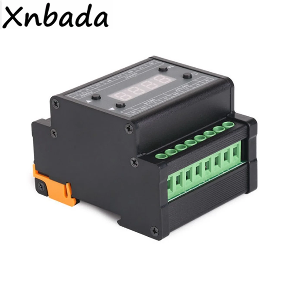 DMX302 Led DMX симисторный контроллер AC90V-240V выход 3 канала 1A/CH Высокое напряжение для светодиодные панели