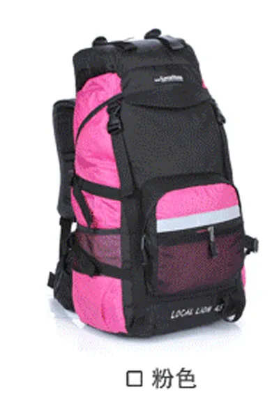 Мужской женский альпинистский туристический рюкзак, спортивный рюкзак для путешествий, походный рюкзак, 45л, водонепроницаемый женский рюкзак для кемпинга - Цвет: Color7