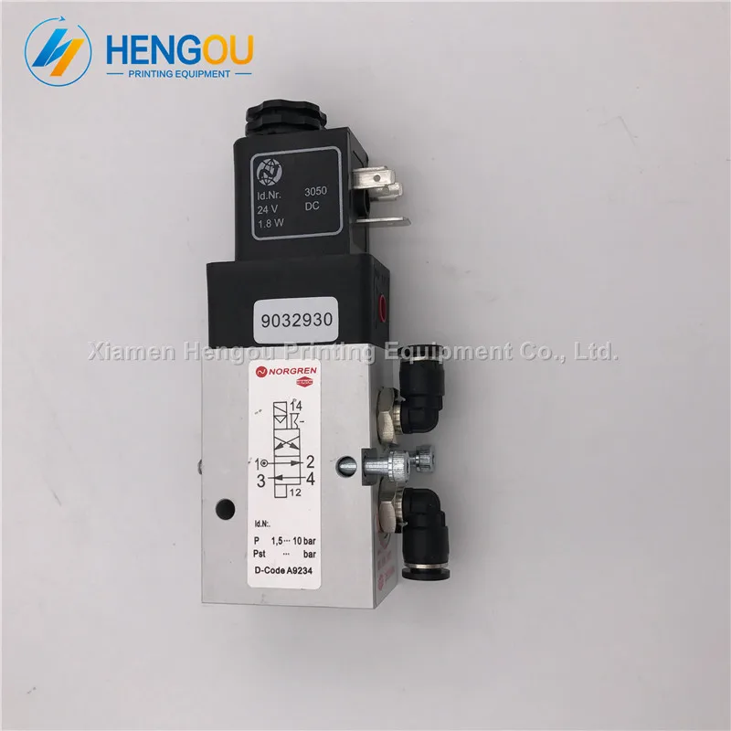 

4 Pieces High Quality 98.184.1051 Hengoucn SM102 CD102 Machine Solenoid Valve Hengoucn Valve 98.184.1051/02 2625484