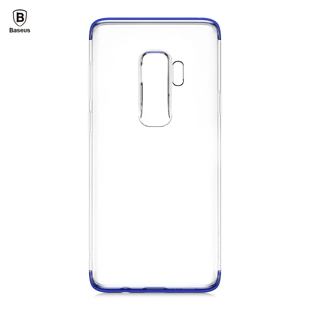 Baseus защитный чехол ТПУ прозрачный Анти скольжение оболочка для samsung Galaxy S9