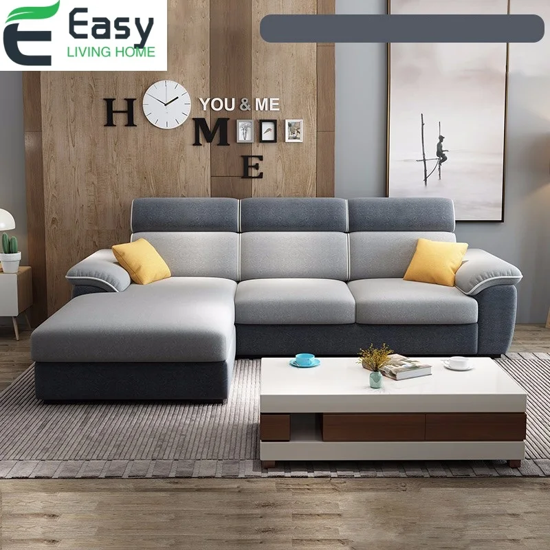 Диван секционный EasyLiving для дома удобный съемный моющийся Мягкий диван