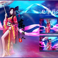 Liaozhai Ghost Tale дизайн эстетическое Hanfu костюм Фотография одежда окрашенная кожа серии Liaozhai