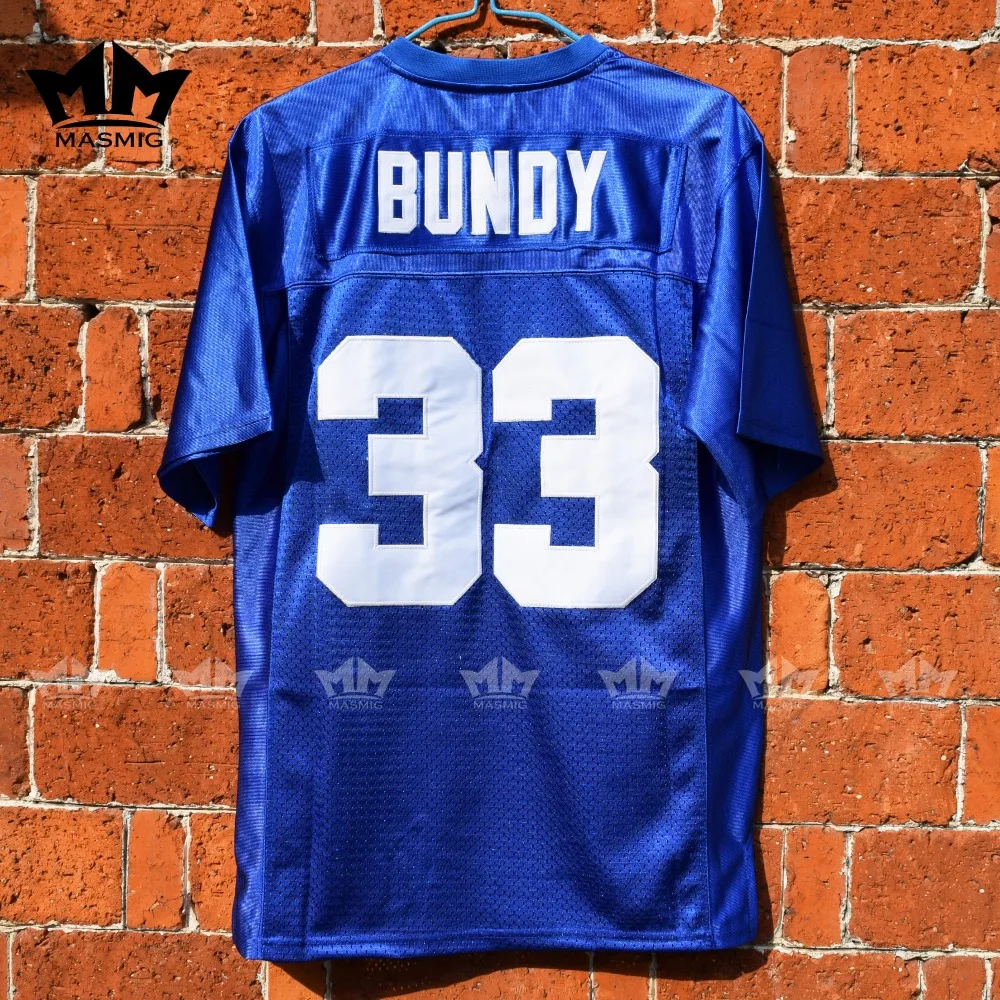 MM masmig casado con niños al 33 Polk alta fútbol americano Jersey azul M football jersey|football jerseysamerican football - AliExpress