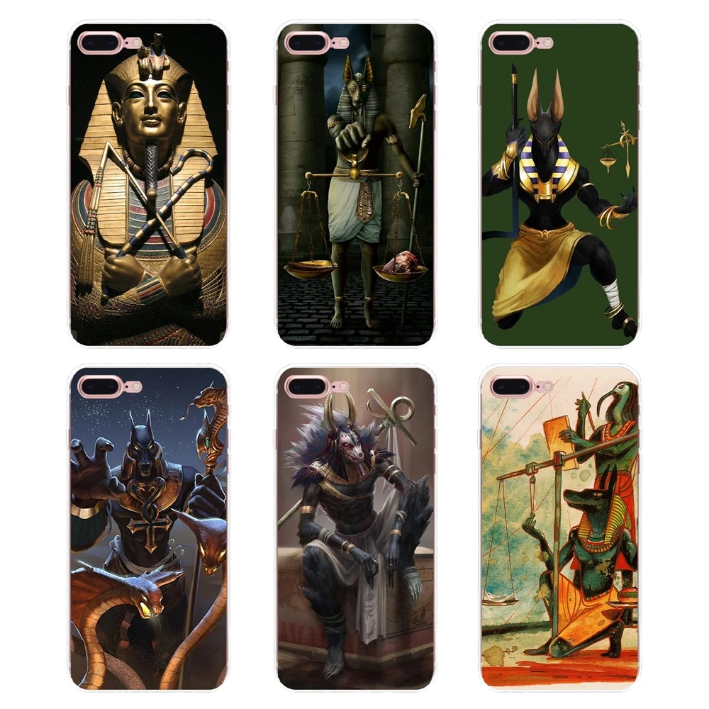 

For Huawei P Smart Y6 P8 P9 P10 Plus Nova P20 Lite Pro Mini 2017 SLA-L02 SLA-L22 2i Egypt Anubis Silicone Phone Shell Cover