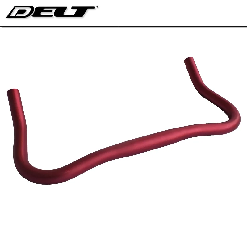 Bicycle handlebar Bullhorn Bent Bar 25.4x420mm aluminum Fixed gear Road