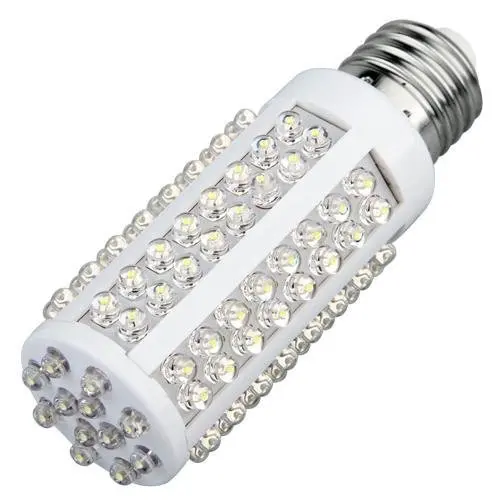 Светодиодный Глобус лампы E27 108 светодиодный s Spot Ampoule Lampe brillant Blanc 5500K