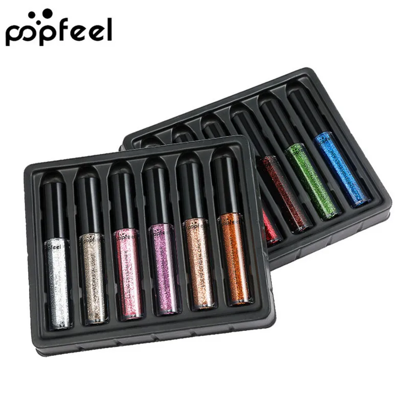 Палетка для макияжа POPFEEL Box пигментные тени век суперсценическая палитра набор