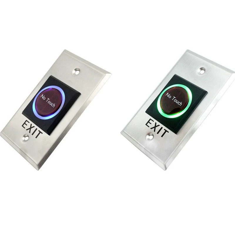 Newest Infrared sensor door switch DC12V automatic sensor switch access control switch door open button CM125 (6)