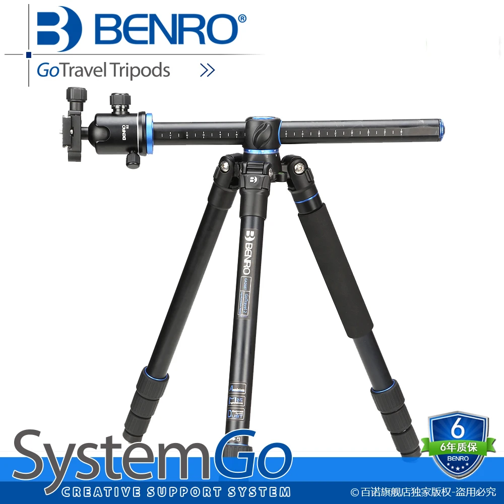 

BENRO Portable Profeesional Travel Tripod Professional Photographic Portable Tripod For Digital SLR DSLR Camera GA268TB2