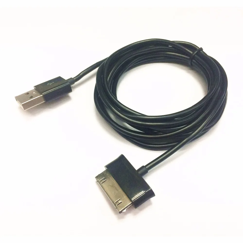 P1000 P7510 2 M 6ft LANGE DIKKE usb kabel ZWART voor Samsung Galaxy Tab 2 7.0 10.1 8.9 7.7 Plus|cable usb usb|usb cable usb - AliExpress