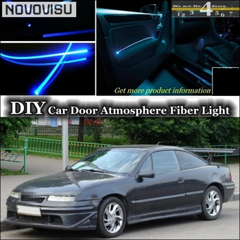 

NOVOVISU For Opel Calibra interior Ambient Light Tuning Atmosphere Fiber Optic Band Lights Inside Door Panel illumination