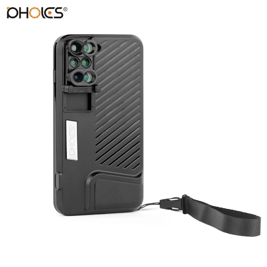 bilder für PHOLES Dual-kamera Objektiv Für iPhone 7 Plus Fisheye + Weitwinkel + Makroobjektiv + Teleskop-objektiv Mit Sling und Rückseite Fall bilder für PHOLES Dual-kamera Objektiv Für iPhone 7 Plus Fisheye + Weitwinkel + Makroobjektiv + Teleskop-objektiv Mit Sling und Rückseite Fall