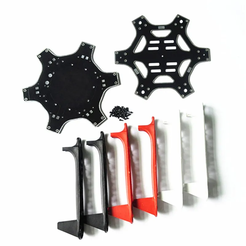 DIY F550 огневое колесо 550 мм Hexa Rotor 6 Aixs Multirotor Frame Kit Multi Parts для RC FPV Racing Drone игрушечные