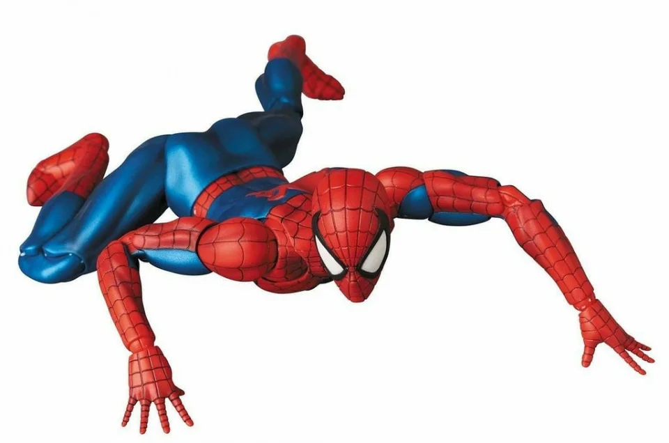 Marvel Spider Man Mafex 075 the Amazing SpiderMan Comic Ver joines подвижная фигурка модель игрушки 16